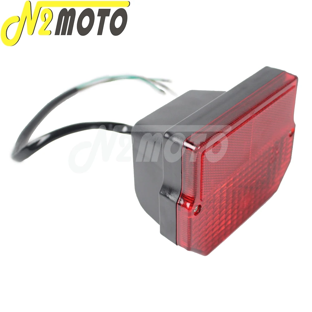 Motorcycle E-mark Tail Light w/License Plate Lamp For MZ ETZ ETZ150 ETZ250 ETZ251 ETZ301 Simson SR50 S51 SR 50 S 51 Susuki TS