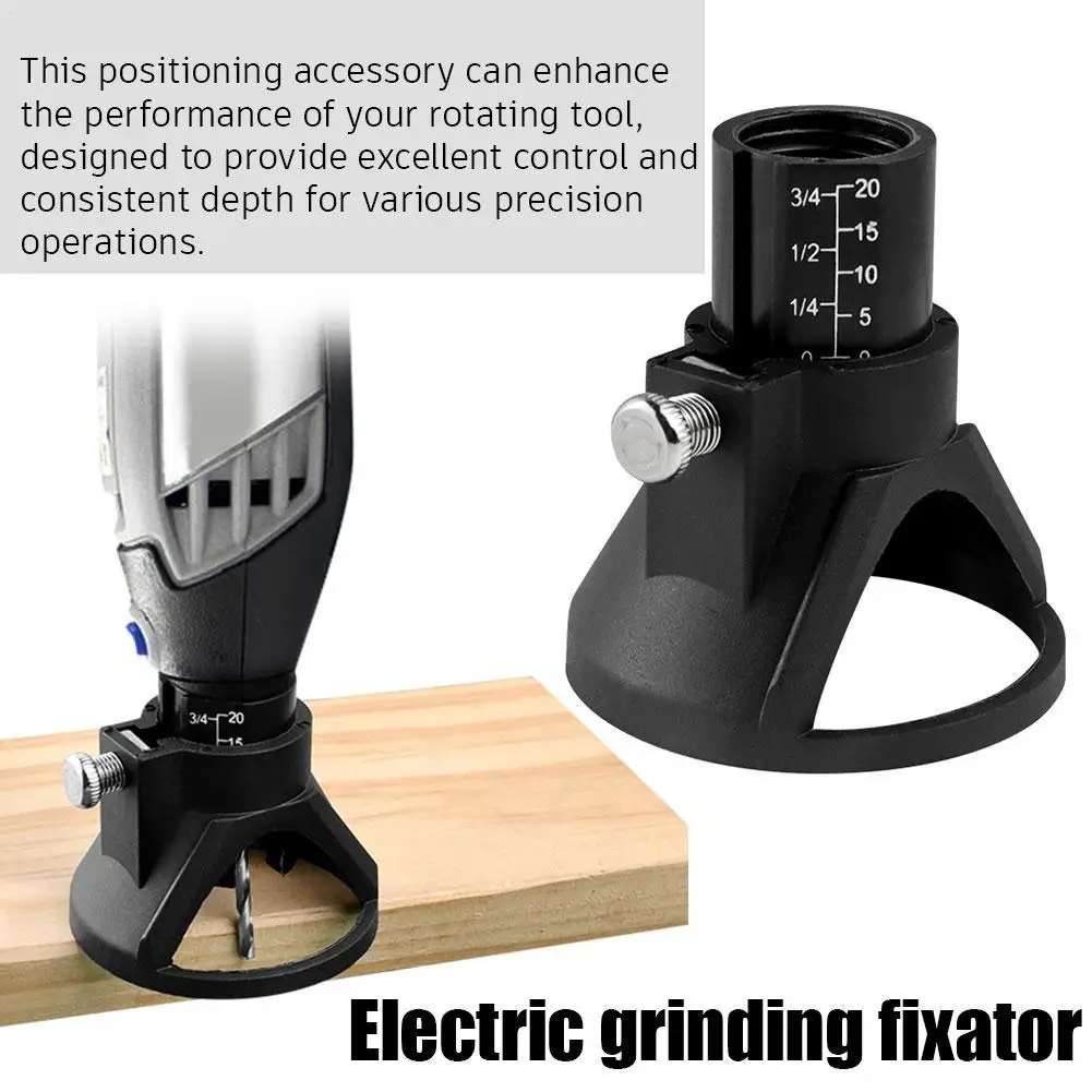 

Rotary Tool Router Milling Guide Attachment Wood Carving Locator Kit For Dremel Rotary Tools Accessories
