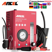 ANCEL S3000 Automotive EVAP Smoke Machine Diagnostic Tester Car Smoke Fuel Leak Detector With Air Pump 12V Vacuum Tester Locator
