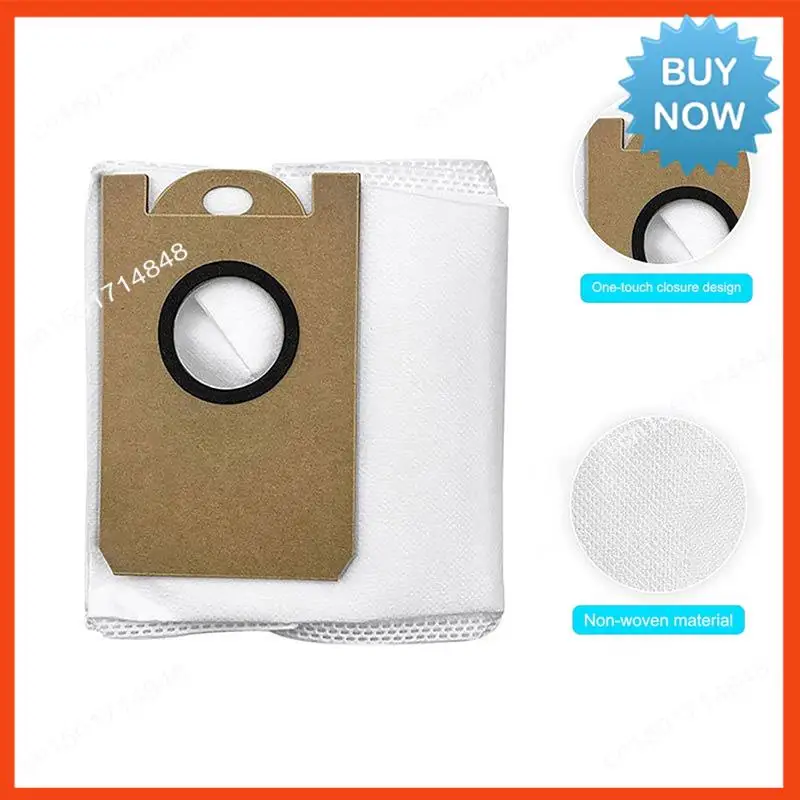 BISM 12 قطعة كيس لجميع الغبار ل Ihome Autovac Nova Ihome Nova Pro/Nova S1 Pro الذاتي تفريغ روبوت فراغ طويلة الأمد قطع الغيار الملحقات