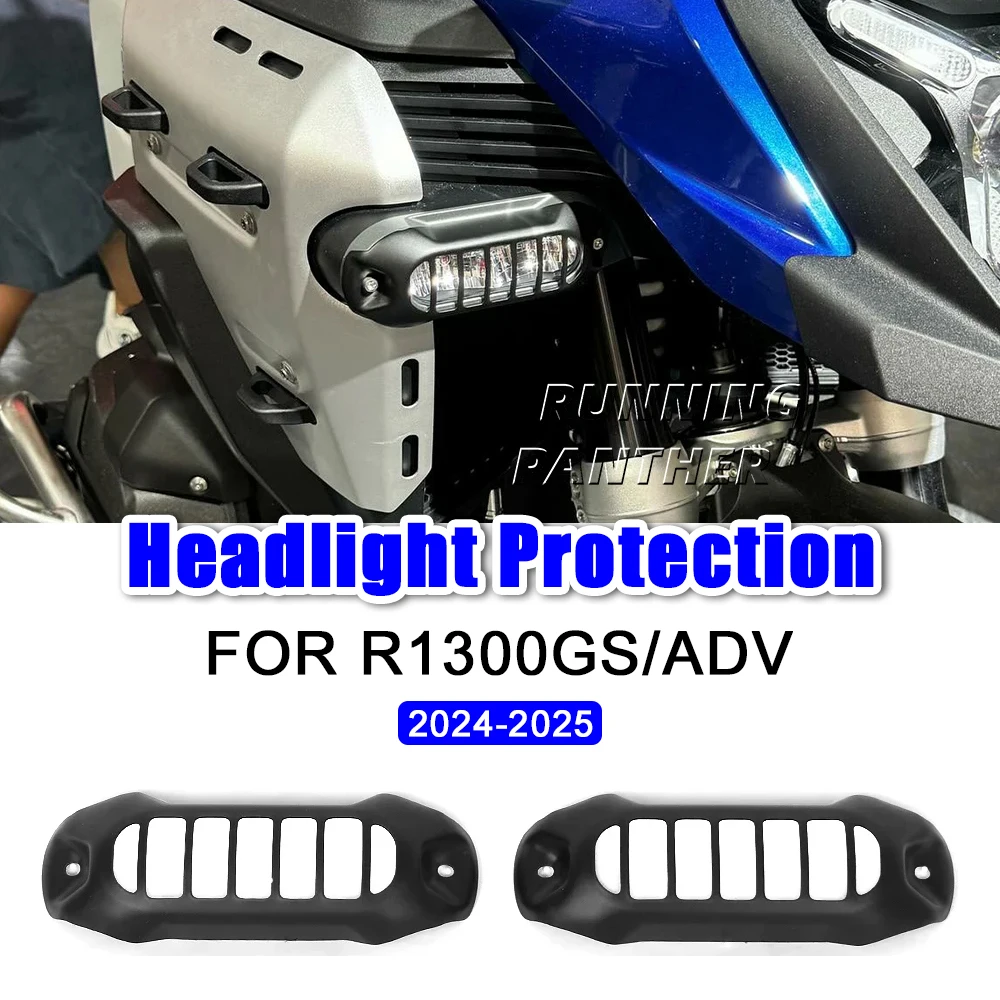 

Motorcycle Accessories Lamp Guards For BMW R 1300 GS Adventure R1300GS ADV New 2024 2025 LED Auxiliary Protection Light