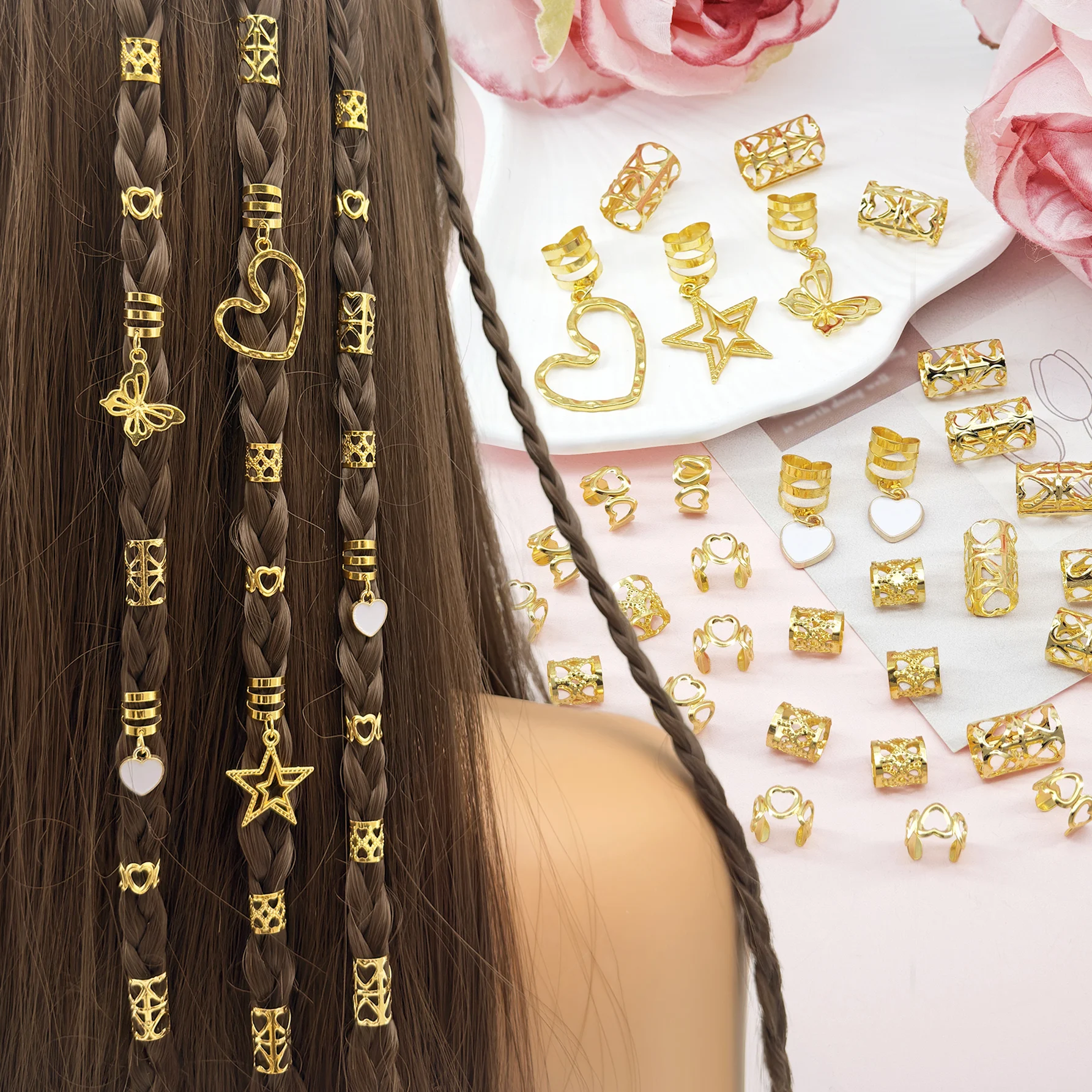 35Pcs Diy Heart-Sha…