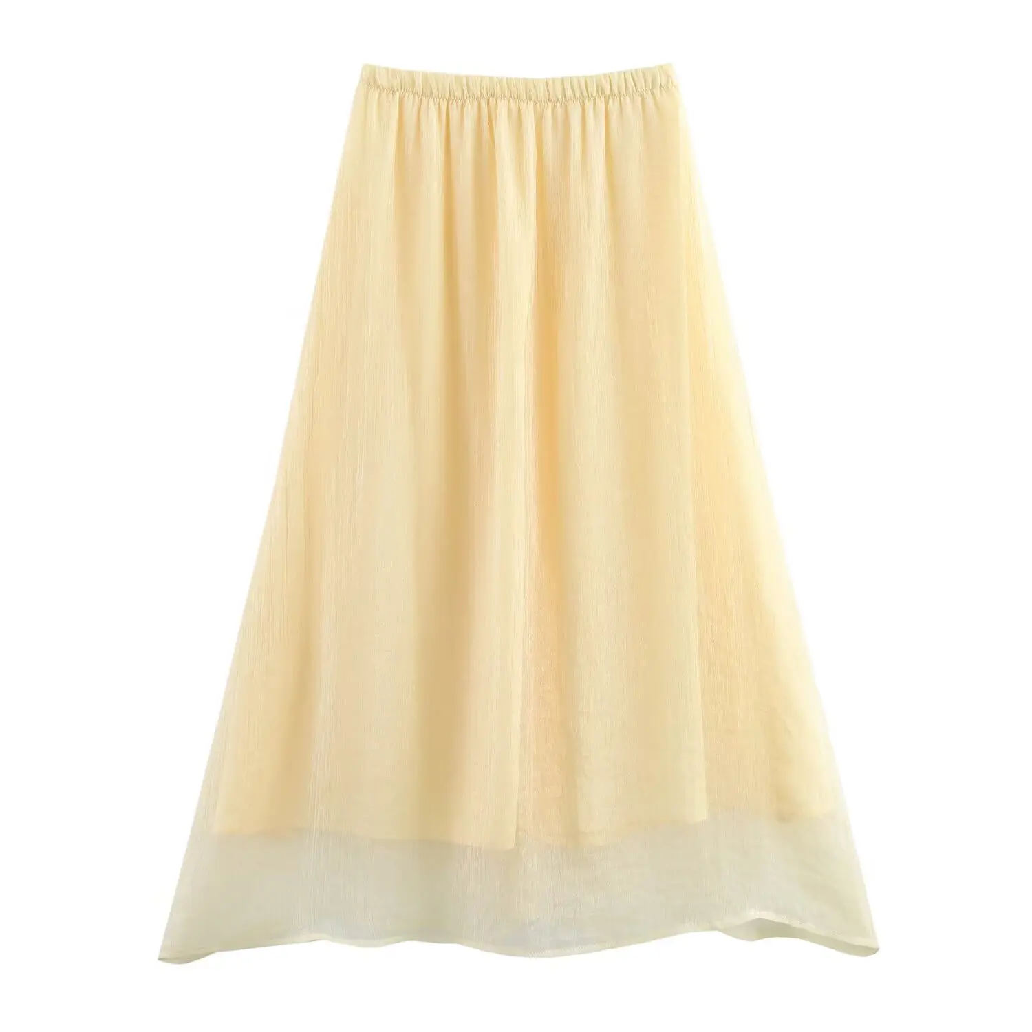 

Women Spring Summer Elegant Pleated Skirts For Women Solid Long Midi Skirt Y2k Fashion Clothes Women 4786099
