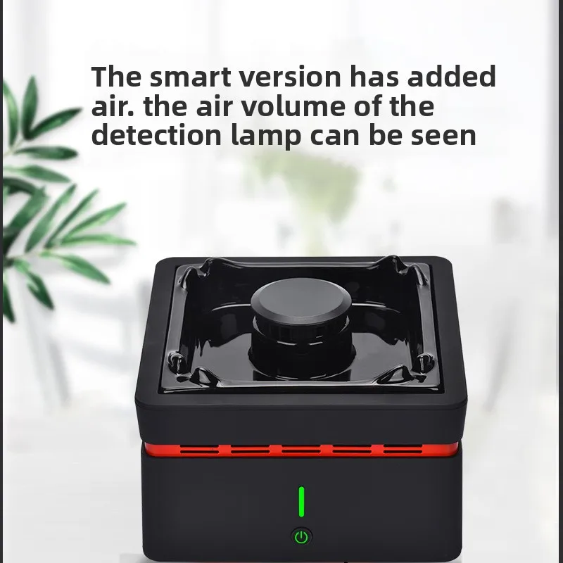 منفضة سجائر ذكية جديدة لتنقية الهواء 15 مليون أيونات سالبة تحرير شريط الأكسجين في الغابات العائلية