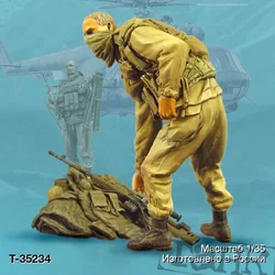 1/35 Scale Die-cast Resin Figure Model  Special Forces Assembled Model Unpainted