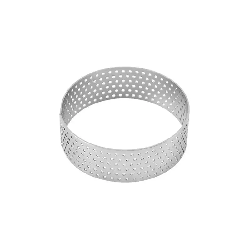 

G6KF 304 Stainless Steel Cake Making Molds Pizza Fruit Pie Pastry DIY Decoration Mold