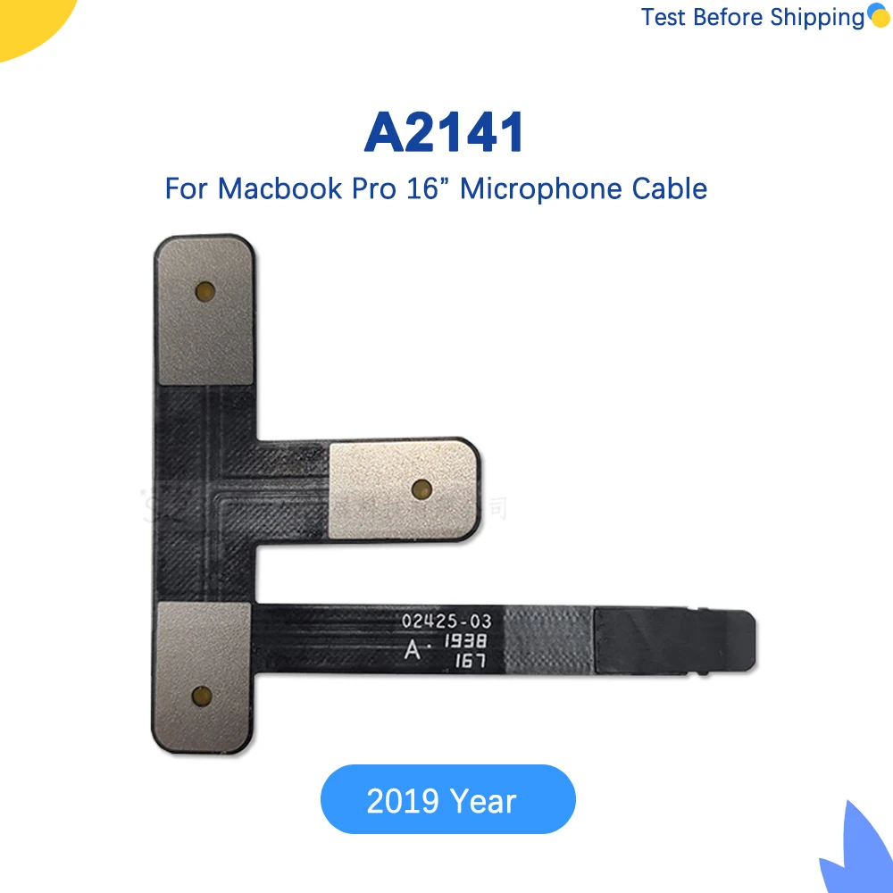 

A2141 Microphone Cable 2019 Year For MacBook Pro 16" Retina A2141 Mic Flex Cable EMC 3347 820-02425-A Replacement