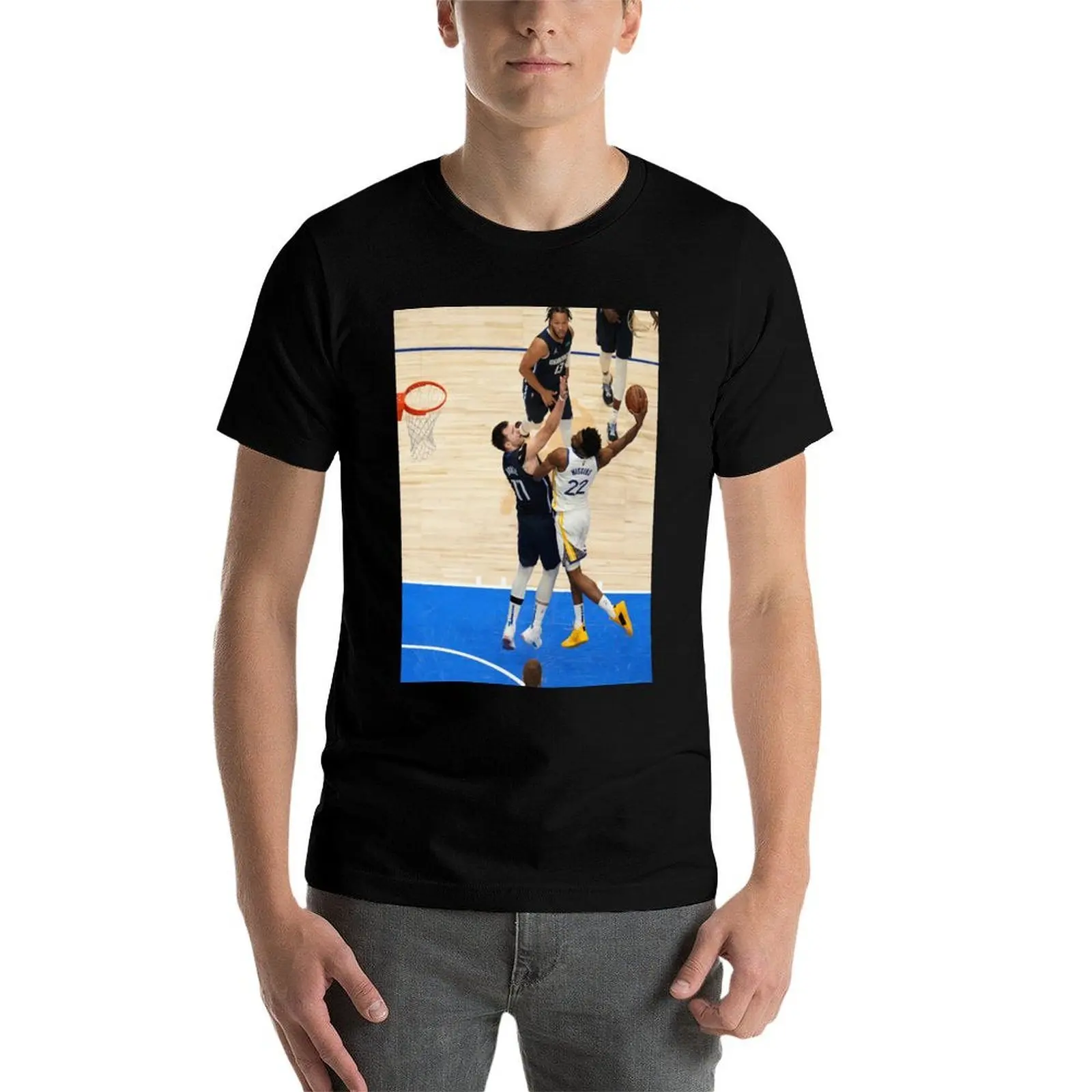 

Andrew Wiggins dunk T-Shirt anime t shirts for man man t shirts for men T-Shirt