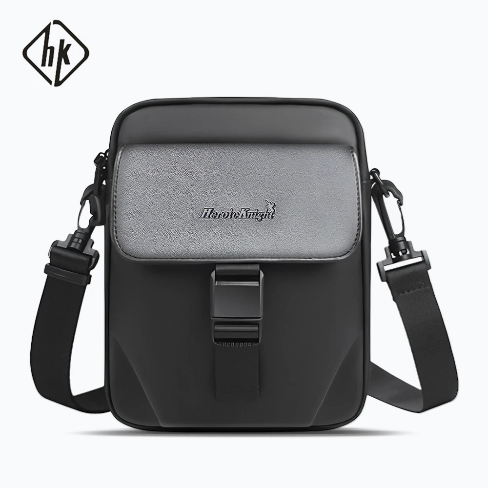 HcanKcan Casual Men\'s Shoulder Bag Waterproof Luxury Business Women Crossbody Bag Light weight Sling Bags Man Messenger Male Bag