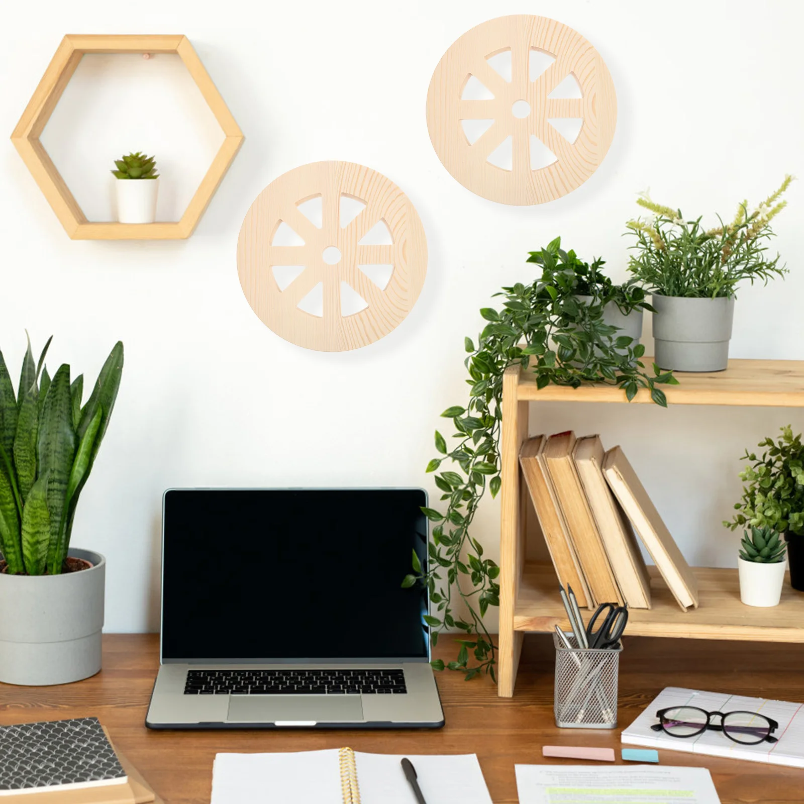 

Rustic Wooden Wagon Decor 12 Inch Vintage Home Art For Living Room Garden Wood Wheel Ornament Decoration Craft Wall Hanging Wood