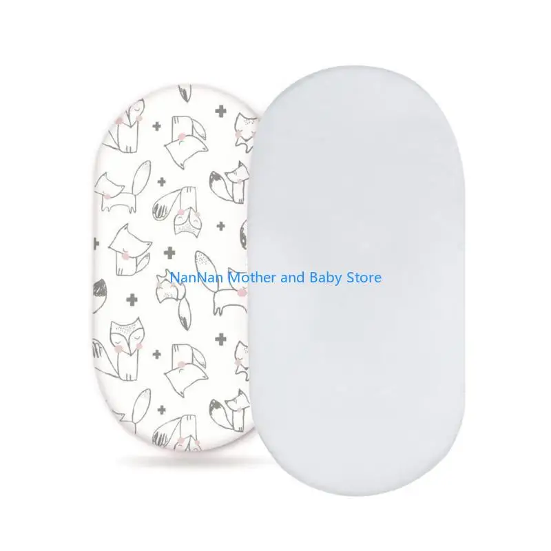 ملاءات ملائمة محايدة للجنسين، وسائد ناعمة وواقية من الألياف الدقيقة لطفلك الرضيع #1