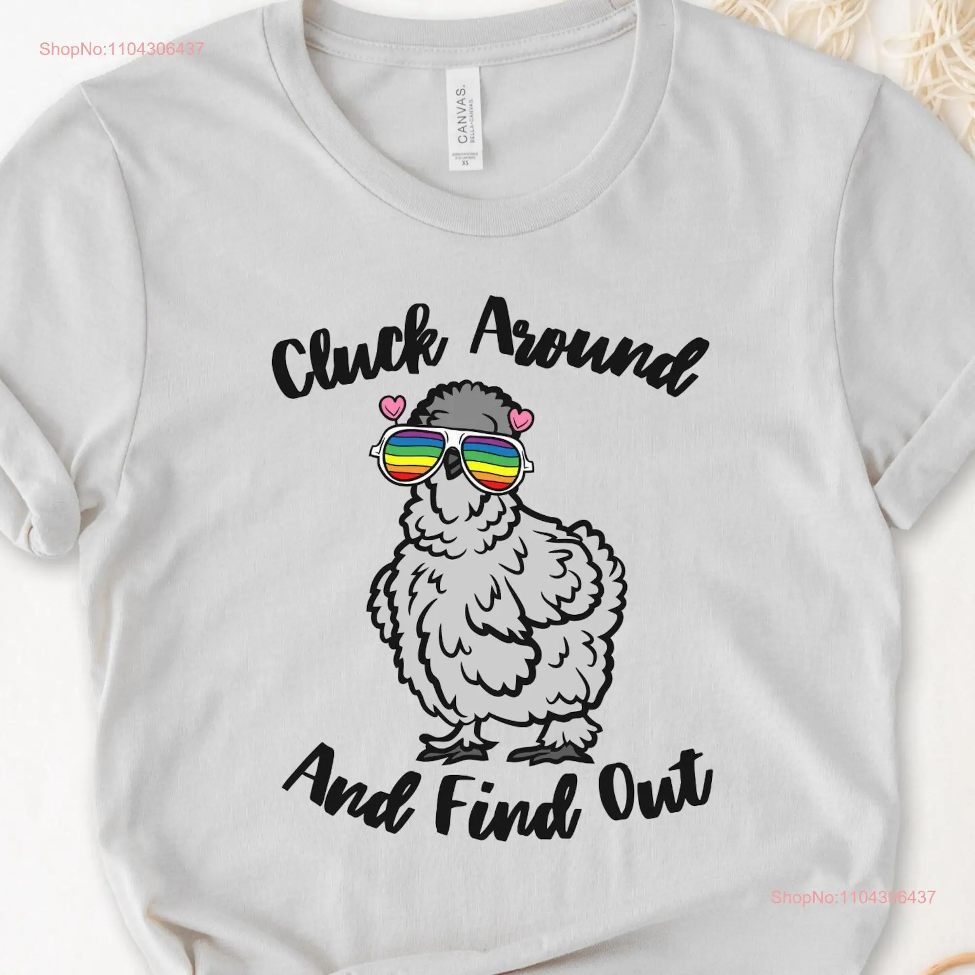 Funny Cluck Around And Find Out Chicken T Shirt Mom Farming Lover Whisperer Grandma long or short sleeves