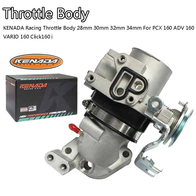 

For PCX ADV VARIO Click 160 i KENADA Racing Throttle Body 28mm 30mm 32mm 34mm