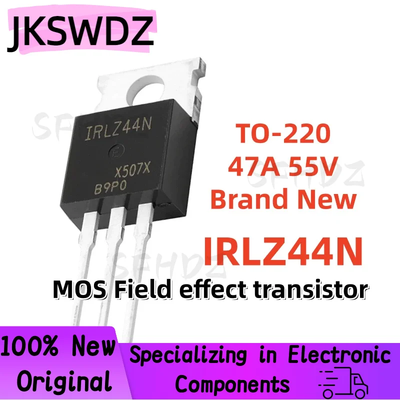 

10/20PCS/LOT NEW high-quality 100% IRLZ44N TO-220 IRLZ44 TO220 IRLZ44NPBF 47A 55V MOSFET In Stock