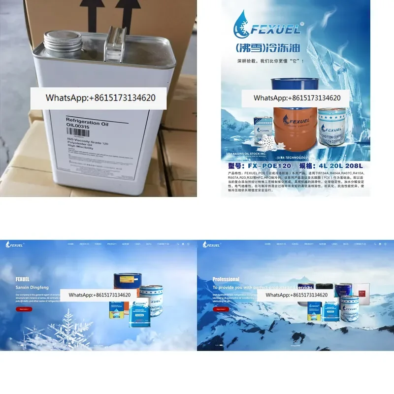 Premium refrigeration oil designed specifically for air conditioning systems. This high quality lubricant ensures optimal
