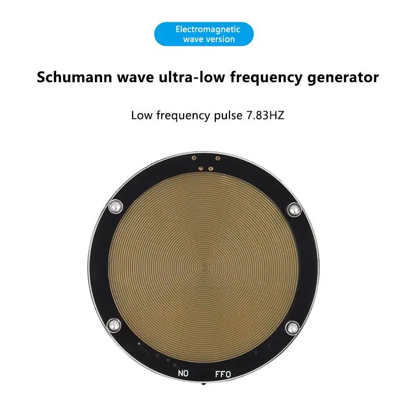 Generator sygnału o częstotliwości rezonansu Schumana DC 5V 7.83HZ, generator sygnałów z interfejsem Type-C, ładowalny generator impulsów falowych