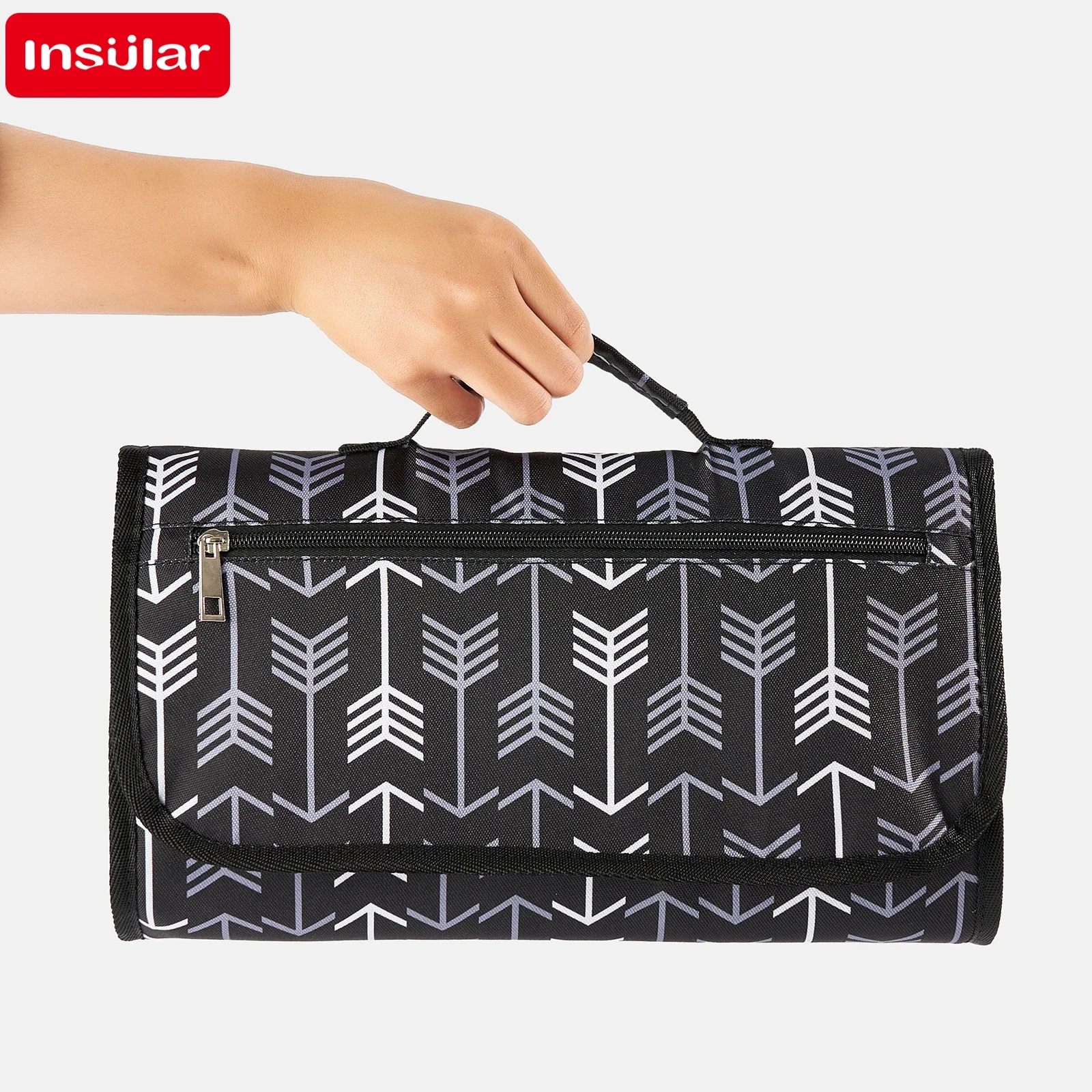 حديثي الولادة في الهواء الطلق طوي مقاوم للماء حفاضات الطفل سجادة لتغيير الحفاض المحمولة حشية متغيرة حفاضات الطفل تغيير للمنزل #6