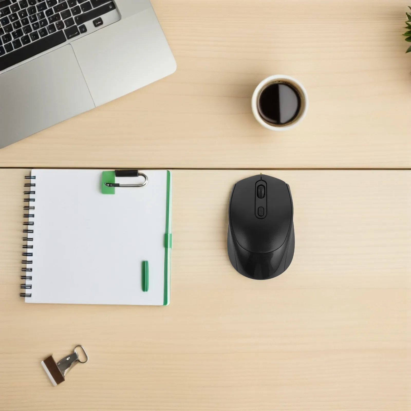 Wireless Silent Mouse Dual Mode 5.2 and 2.4ghz Quiet Click Laptop Desktop Adjustable 3 Dpi Noiseless Office Travel Computer