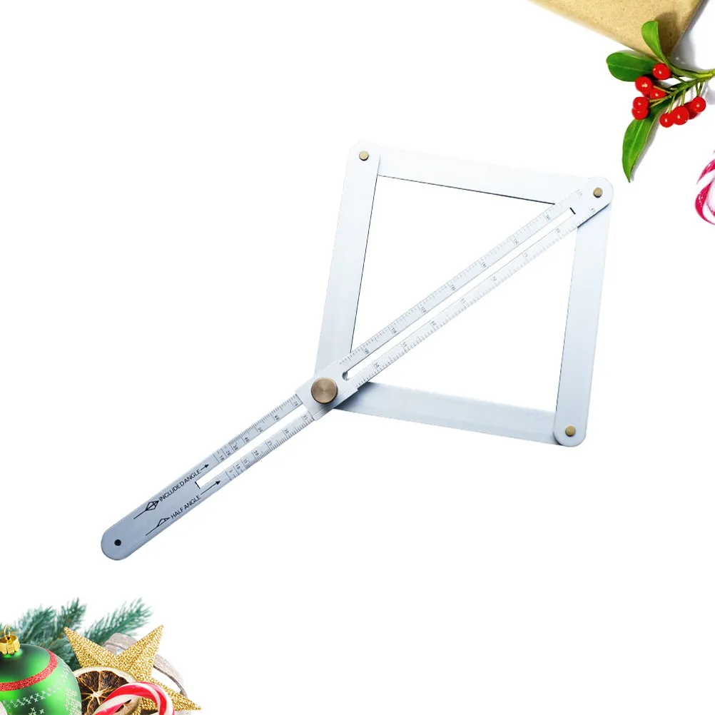 Aluminum Alloy Multifunctional Angle Ruler Combination Square Set Measuring Tool for Precise Wood Metal Use