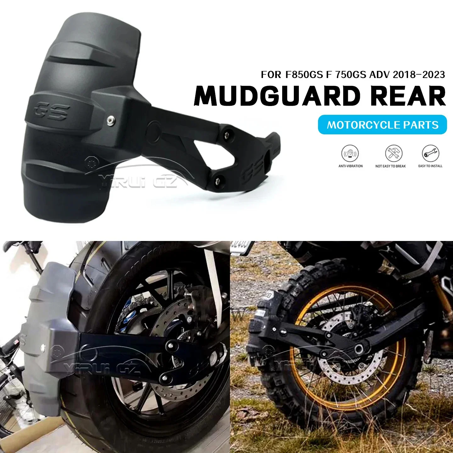 

Motorcycle Mudguard Rear Fender Splash Guard Protector Cover Back For BMW F850GS F 750GS Adventure F 850 F 750 GS ADV 2018-2023