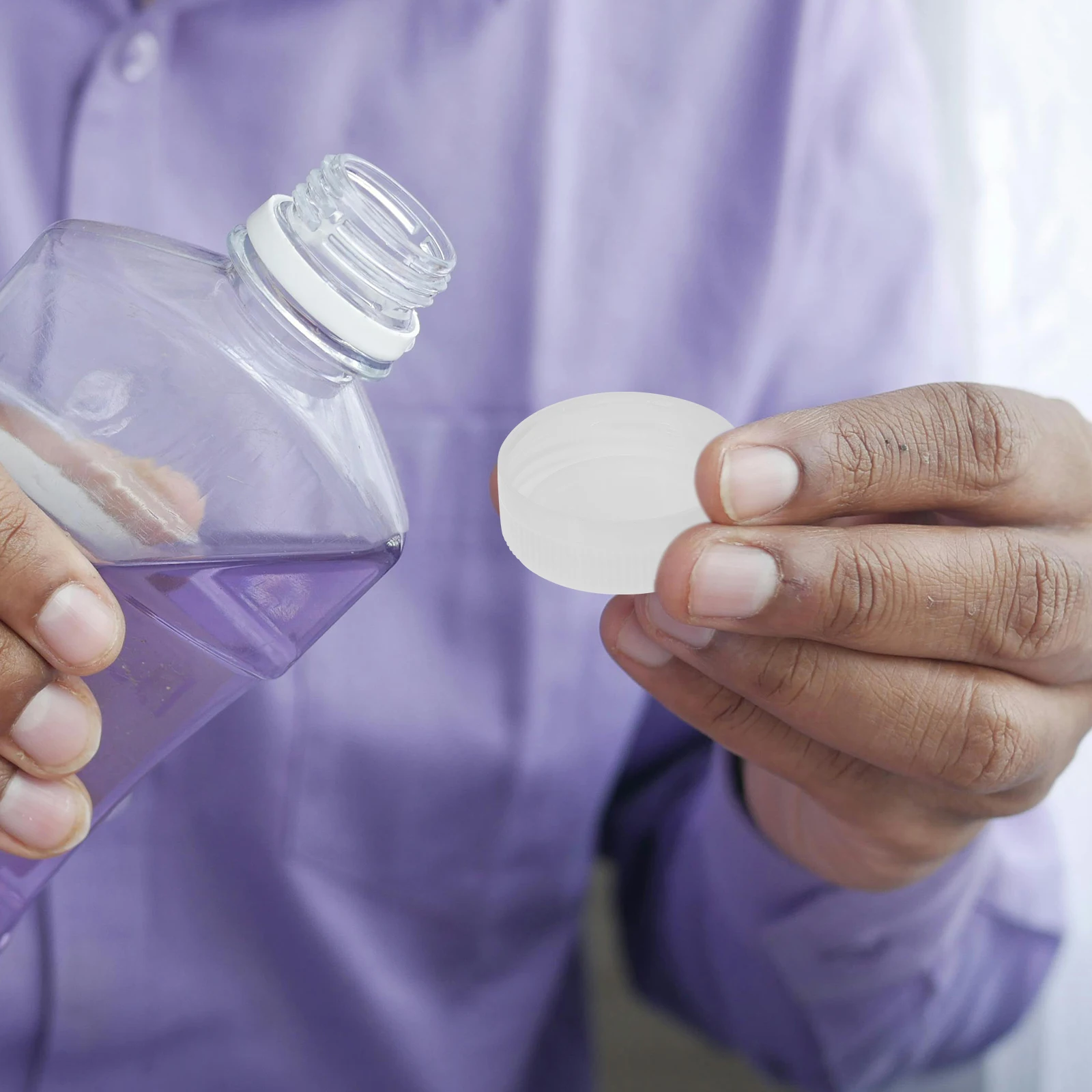 Bouchons de bouteilles en plastique colorés 30mm, 100 pièces, fournitures artisanales de bricolage, développement de l'intelligence des enfants, couvercles de bouteilles réutilisables