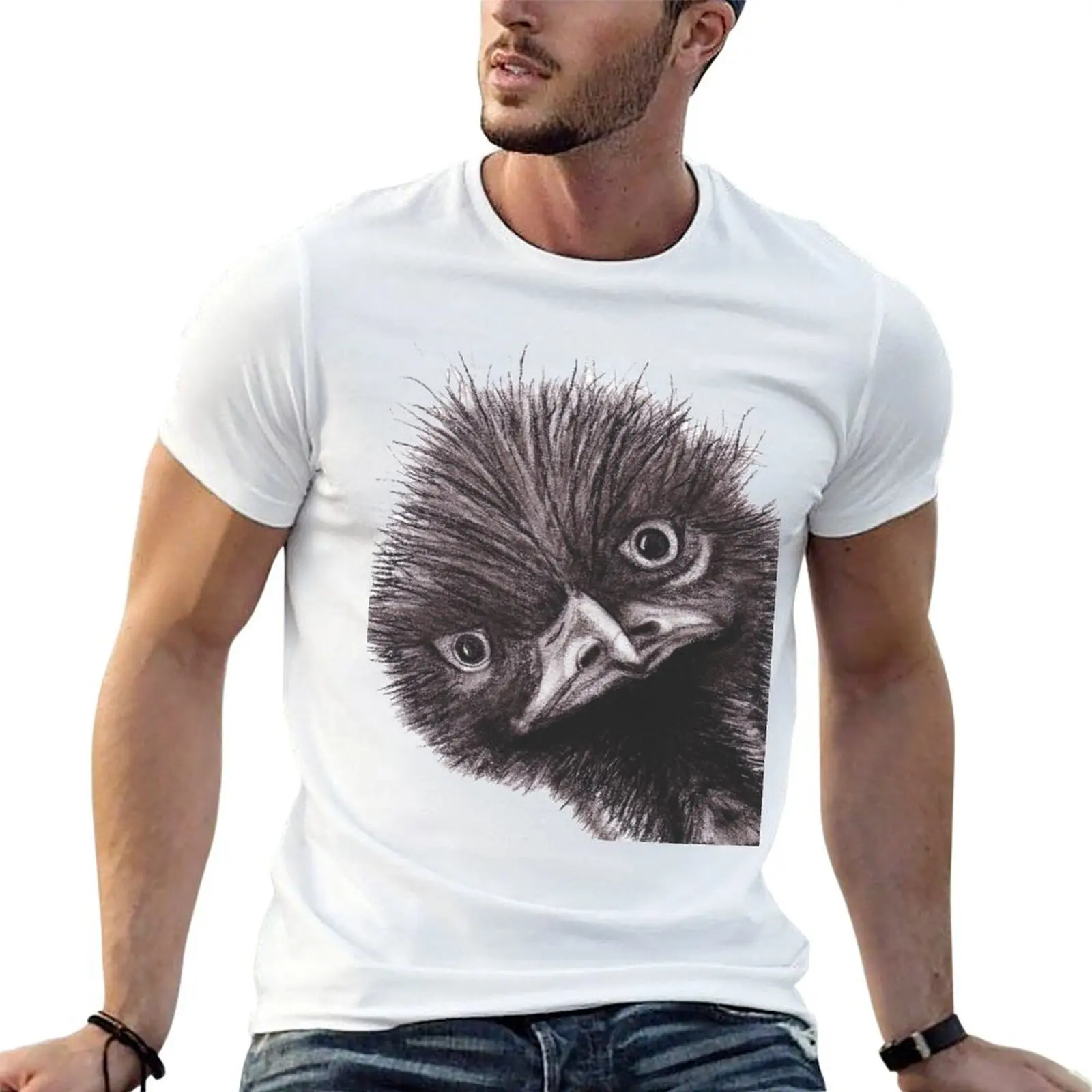 

Funny Little Emu T-Shirt man t shirts for men anime t shirts for man man t shirts graphic T-shirt