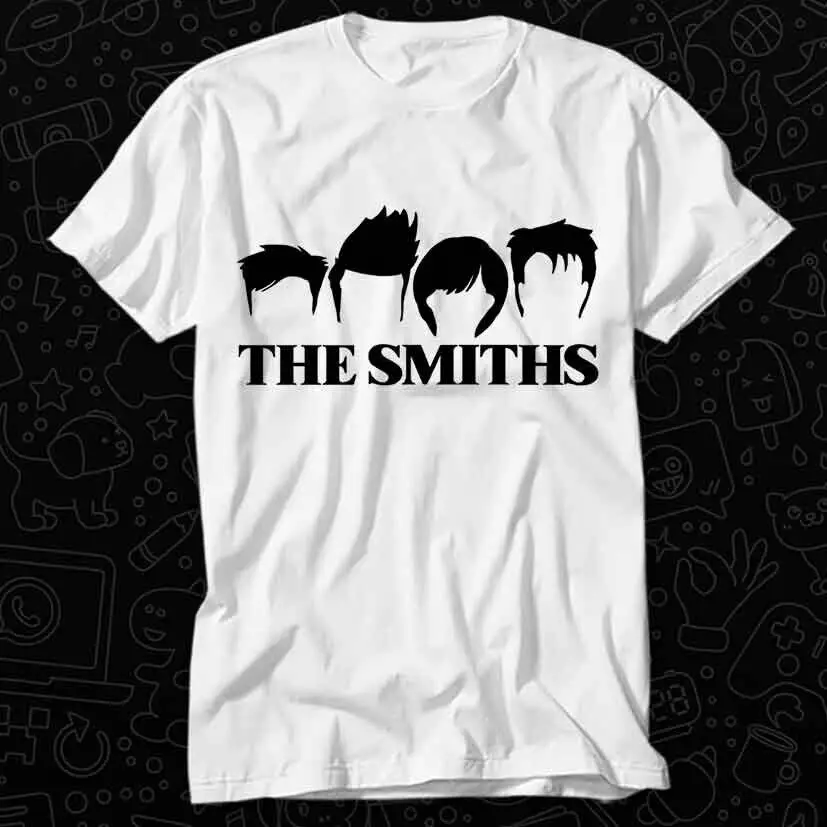 The Smiths Silhuette Rock Band Poster T Shirt 454