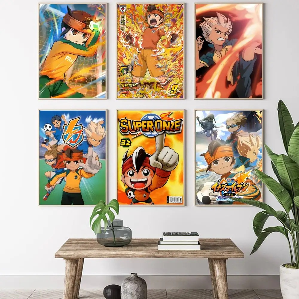 I-Inazuma Eleven TV series) Poster HD art sticky wall waterproof home living room bedroom bar aesthetic decoration