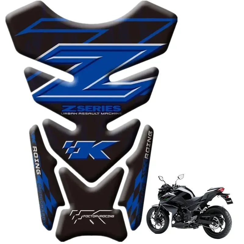 

Гелевые 3D наклейки для KAWASAKI Z250 Z300 Z400 Z650 Z750 Z800 Z1000 Z900 Moto Tank Pad Protector-5