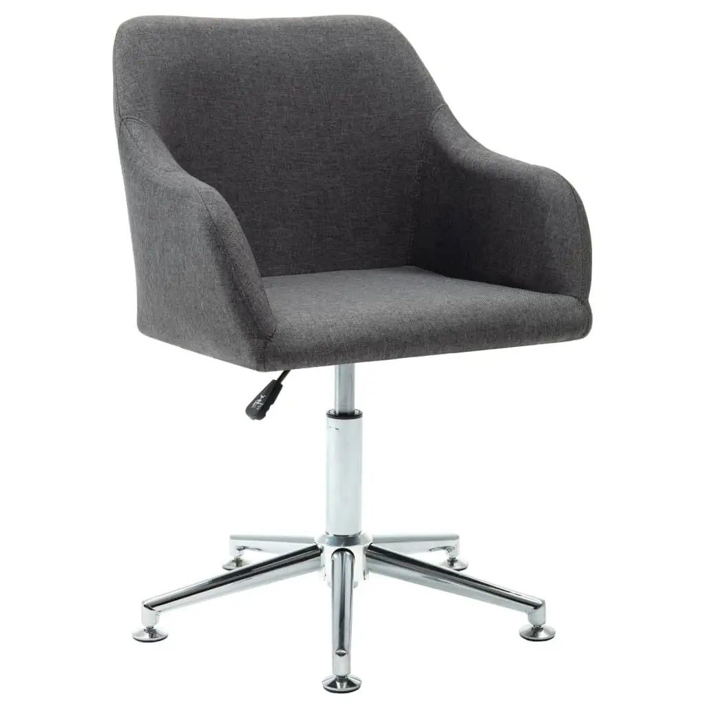 

Modern Dark Gray Fabric Swivel Dining Chair - Stylish and Comfortable Seating for Your Home