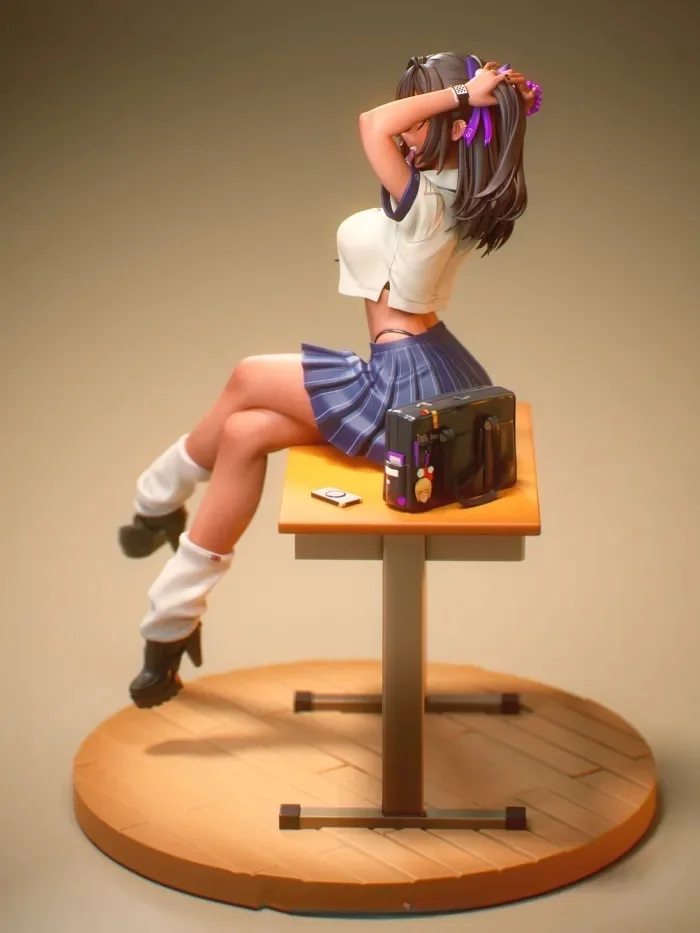 14CM Nikke Anime-Spiel-Charakter Actionfiguren Desktop-Mode-Chassis-Ornament Niedliches Sexy Modell-Kit Otaku Trendige Spielzeuge Geschenke – Detail 11