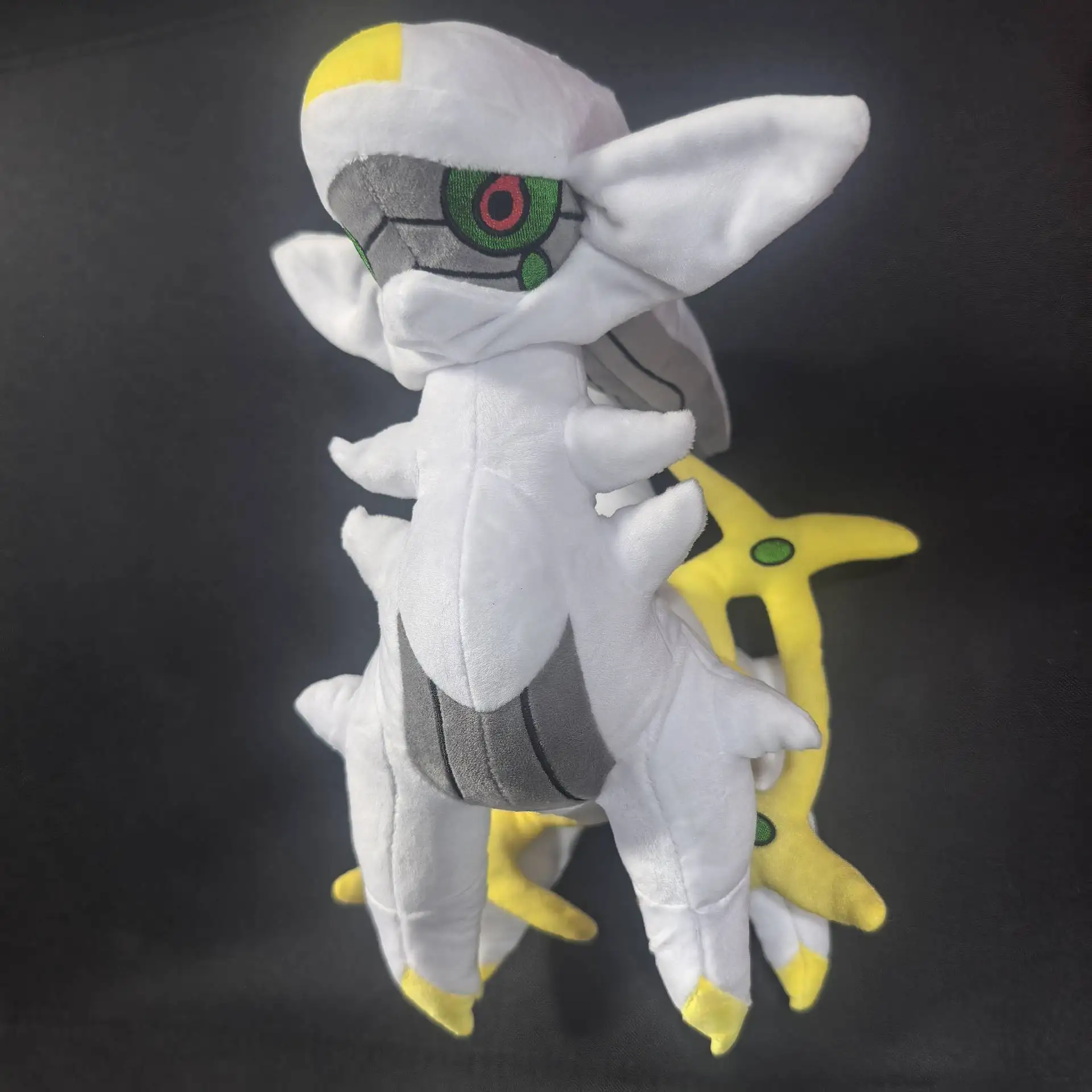 Nuovo peluche carino circa 26 cm bambini morbidi burattino figura giocattoli Arceus Pokemon animali di peluche hobby da collezione