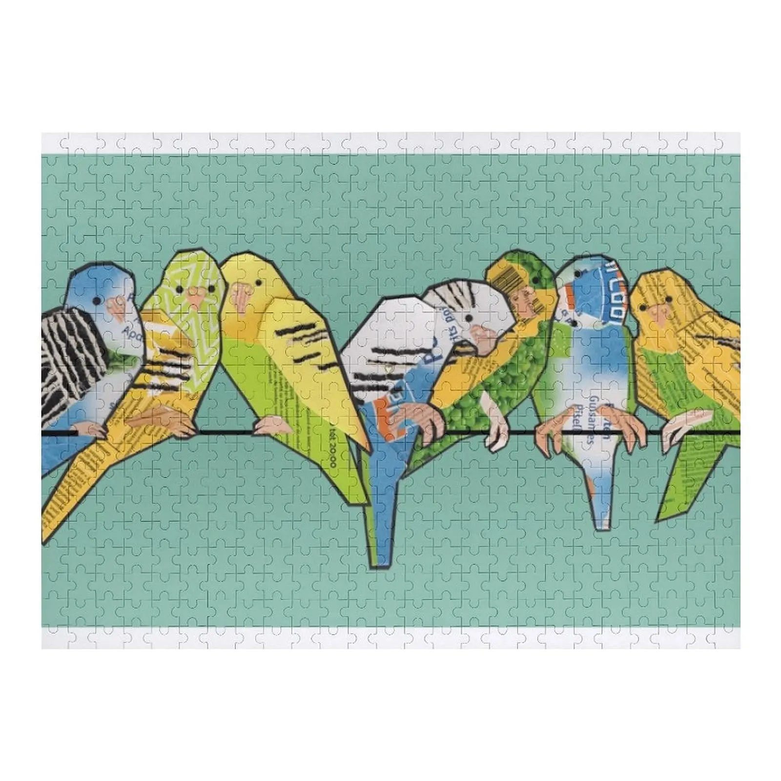 

Budgerigar Jigsaw Puzzle Custom Gift Personalised Puzzle