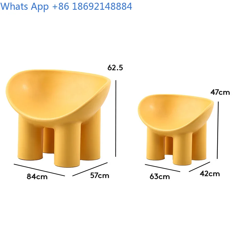 elephant leg chair for home use creative single sofa lounge chair outdoor lazy leisure stool luxury design