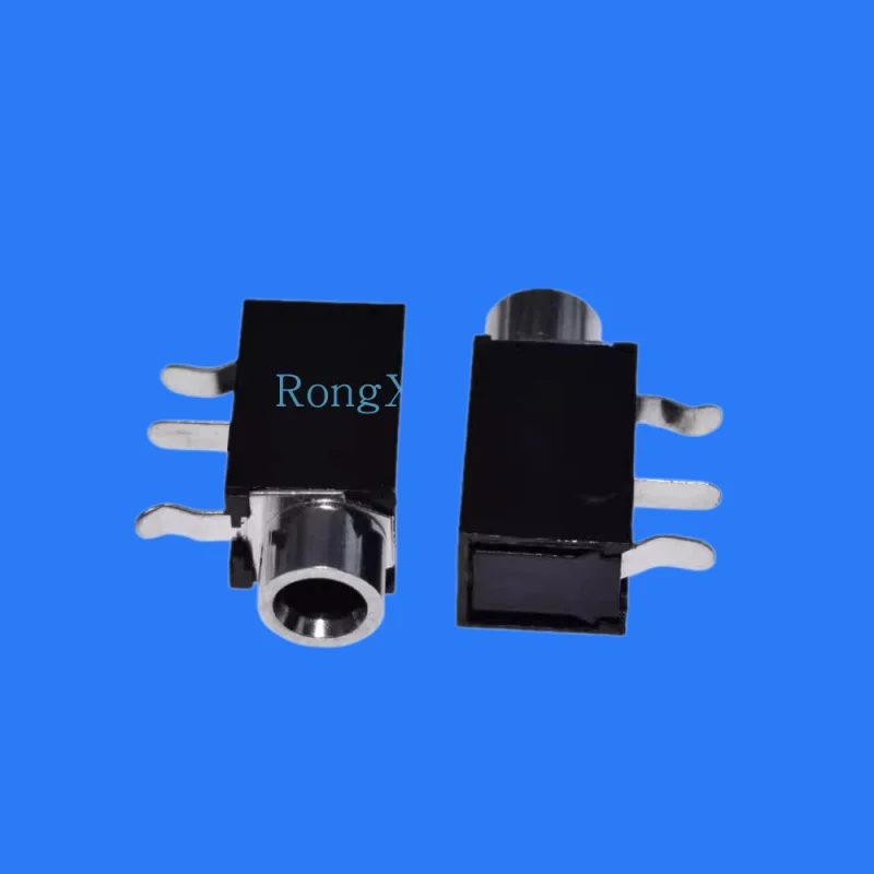 

100 шт./компл. разъем питания для наушников PJ-316, 3-контактный, без фиксированных контактов, Ф 3.5 мм, основание гнезда, аудио-вход для подключения светового оборудования