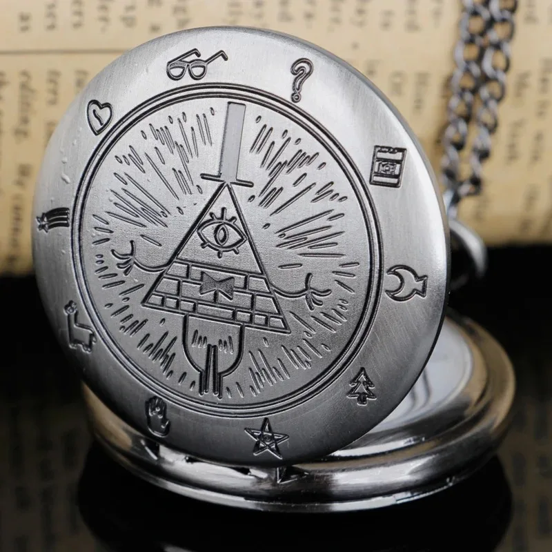 خمر ريترو كوارتز حركة ساعة الجيب مع سلسلة التناظرية قلادة قلادة الرجال النساء طفل الساعات سلسلة الهدايا