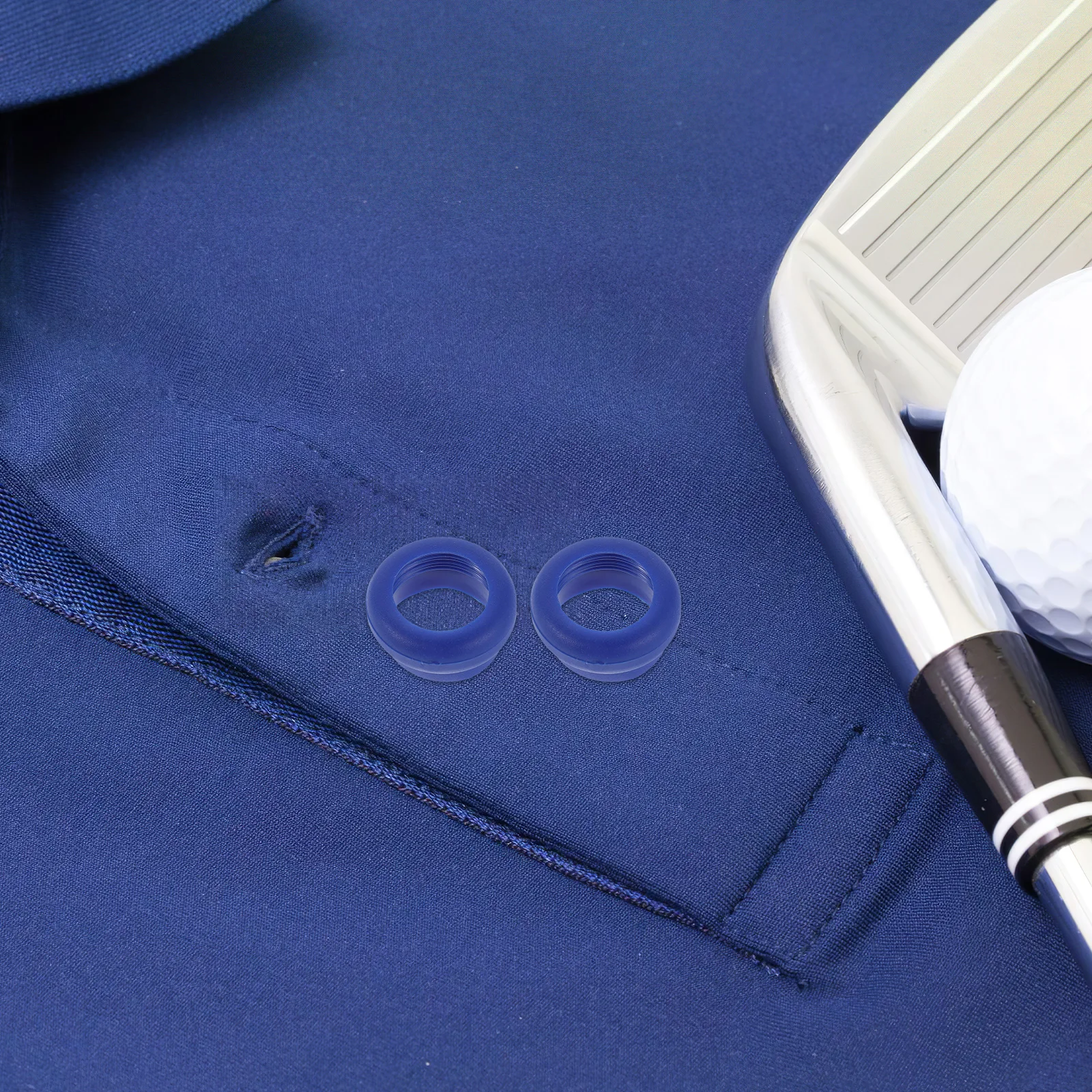 

2Pcs Sbr Golf Grip Positioning Ring Non Alignment Tool for Swing Training Practice Beginner Precision Aid