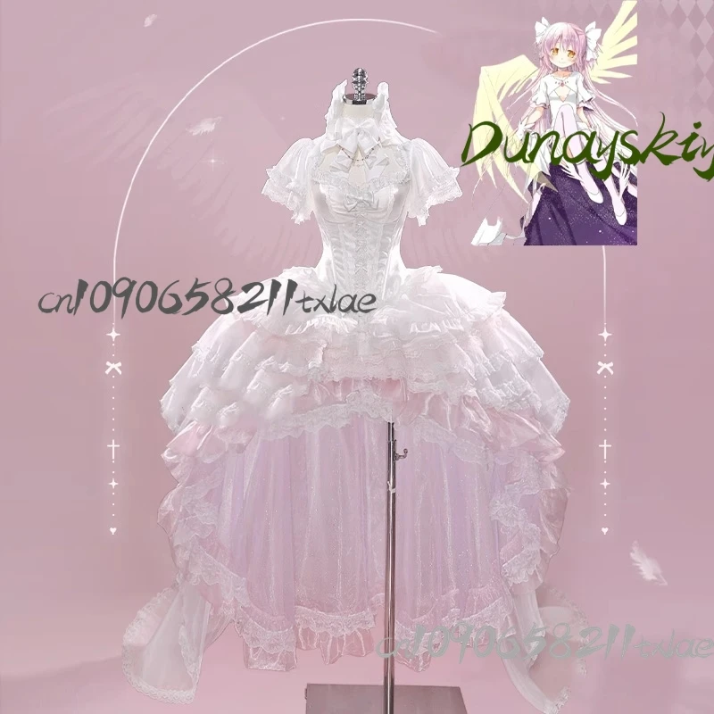 

Puella Magi anime Madoka Magica Kaname Madoka jirai kei devil cosplay costumes wig accession high quality lolita dress Halloween