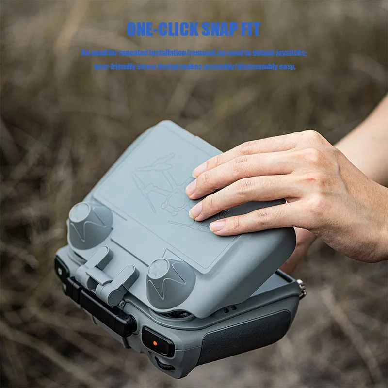 VOLODYMYR voor DJI RC/RC 2 Afstandsbediening Zonnekap Beschermhoes 2 in 1 Screen Protector Zonnescherm voor DJI Mini 4 Pro/Air 3S/Neo