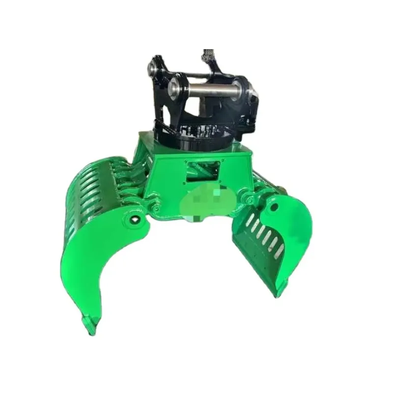 RIBETTER Customized Construction Machinery Part Excavator Sorting Hydraulic Stone Demolition Grapple Max Jaw Opening 1300mm 1