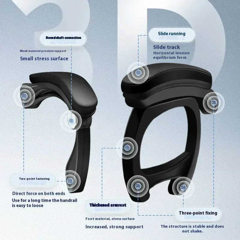 Computer Ergonomic Chair Adjustable Foot Seat Support Breathable Mesh Cover Fishing Chair Scrivanie Per Computer Comfortable