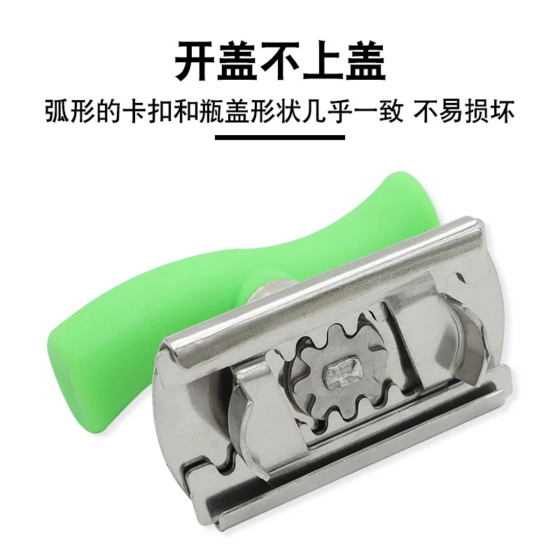 Multi-functional Stainless Steel Can Opener, Labor-Saving, Rotary Screw Cap Tool, Kitchen Accessories, Knife, Hot