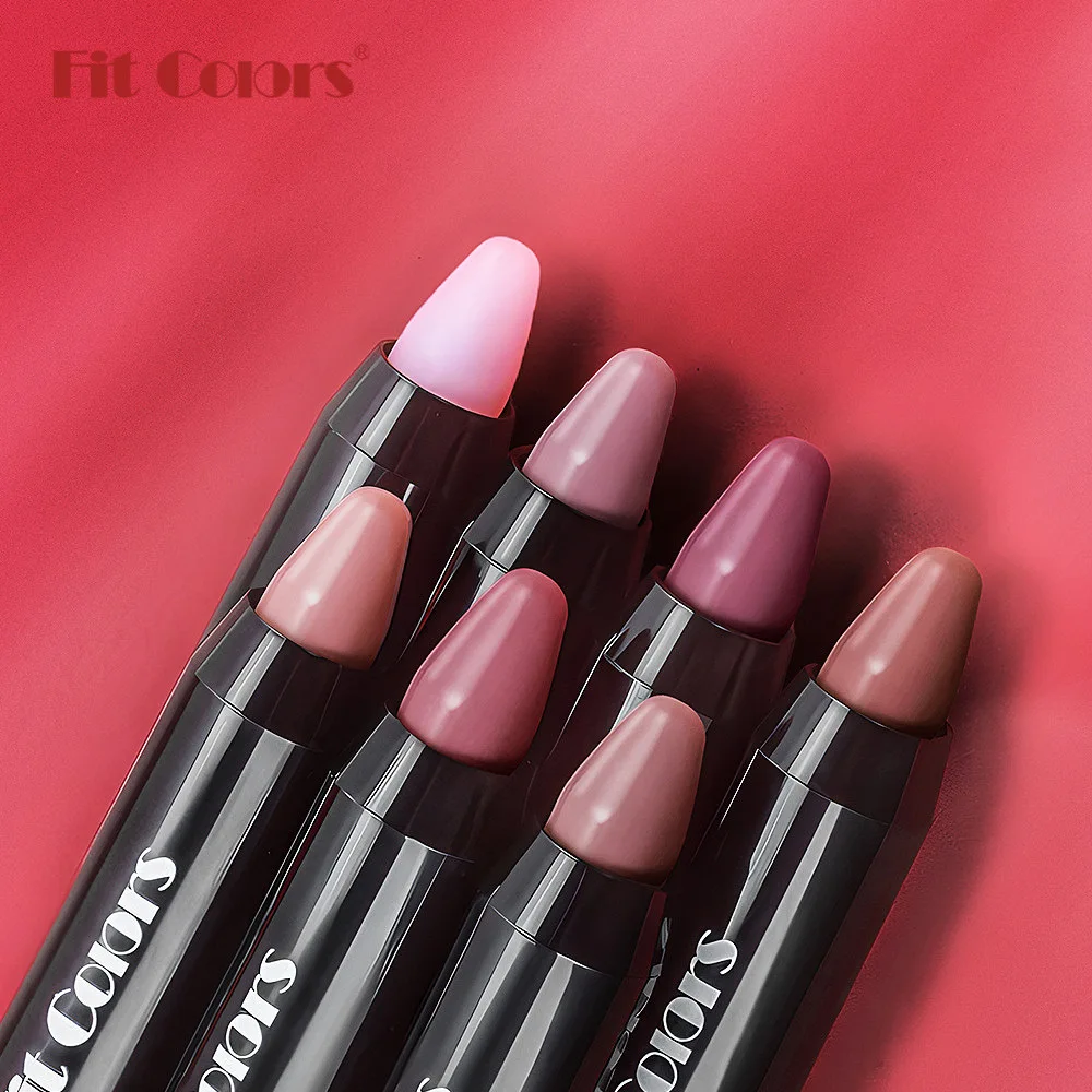 7 Colors Velvet Matte Lipsticks Pencil Non-stick Cup Waterproof Long Lasting Sexy Red Lip Stick Makeup Lip Tint Pen