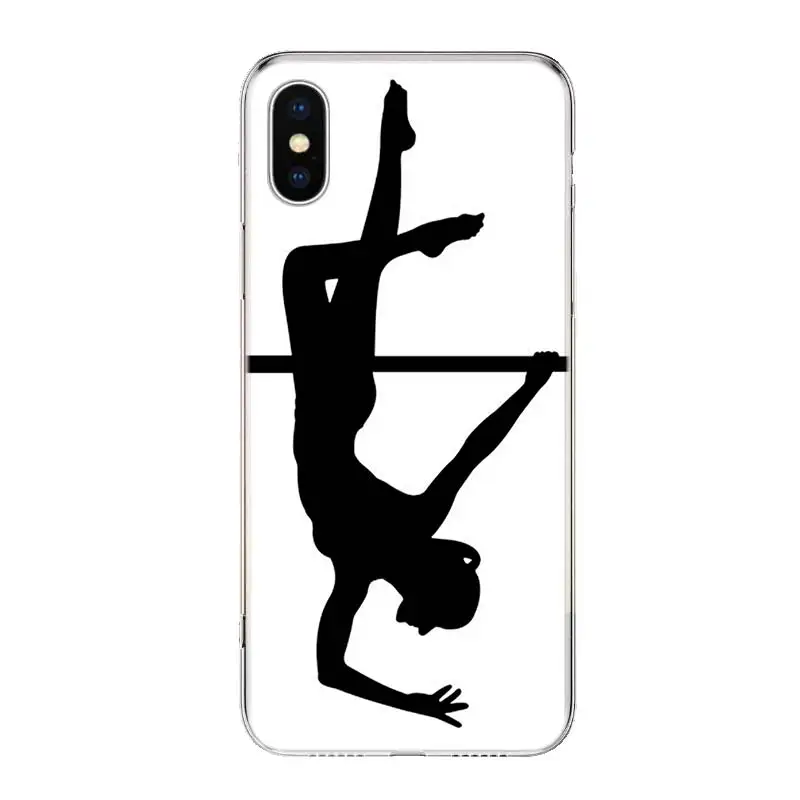 Pole Dancer Girl Silhouettes Phone Case Cover For iPhone 11 12 13 14 15 16 Pro Max Apple X XS XR 7 Plus 8 + Art Customized Funda