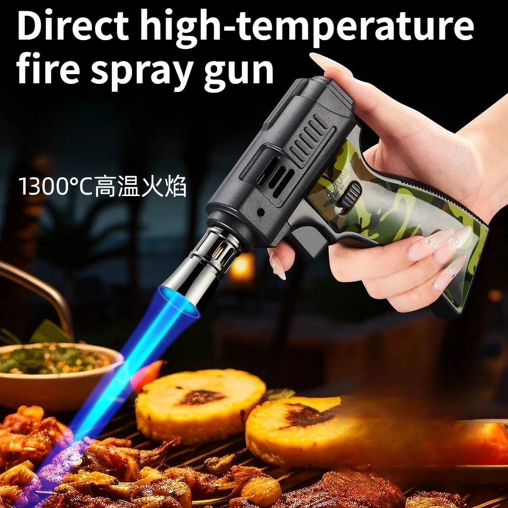 

Portable Outdoor Spray Gun Welding Gun Outdoor Camping Barbecue Baking Igniter Cigarette Accessories