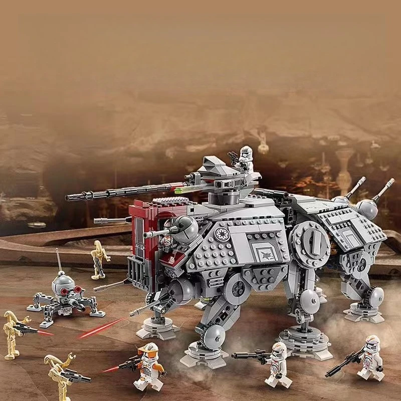 1082 Pieces of Mecha Home Decoration Toy Model Ornament, Suitable for Adult Hobby Collection and Holiday Gifts