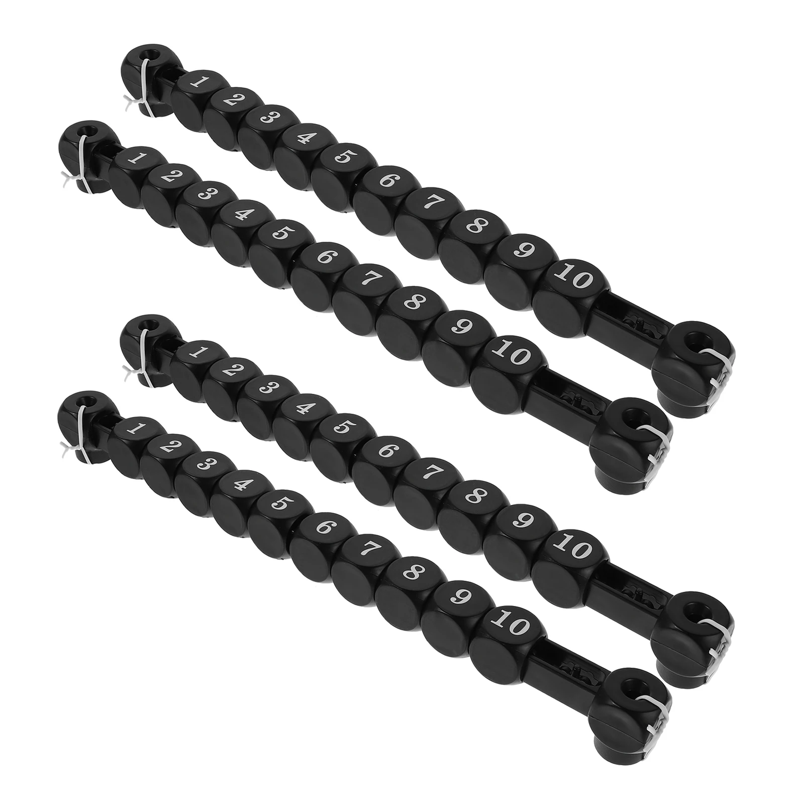 

4 Pcs Table Football Scoreboard Foosball Accessories Scoring Units Soccer Counter Replacement Parts Counters