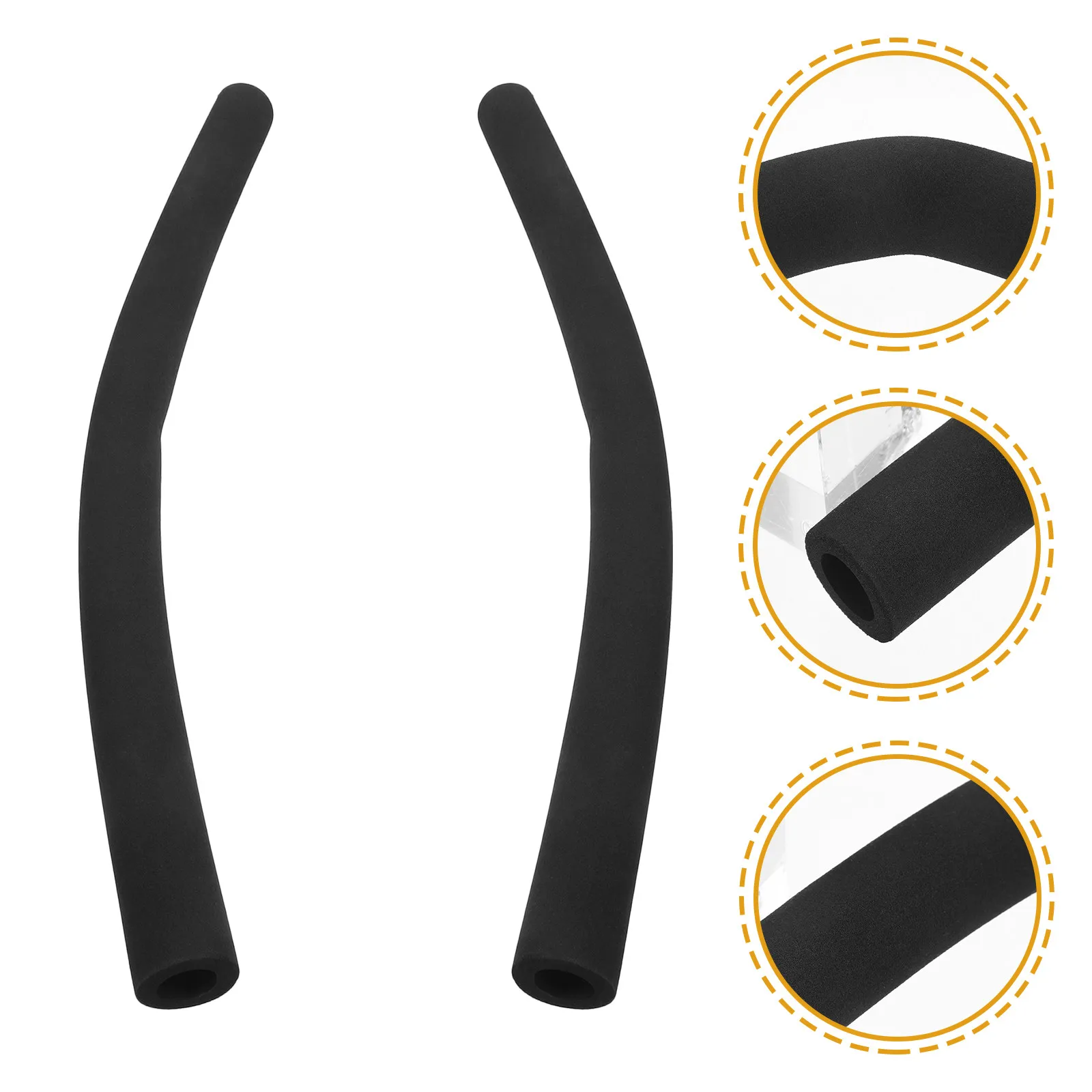 

2Pcs Universal Stroller Handle Cover Sponge Armrest Sleeve Protective Bar Cover for Baby Stroller Pushchair Pram Handlebar Grip