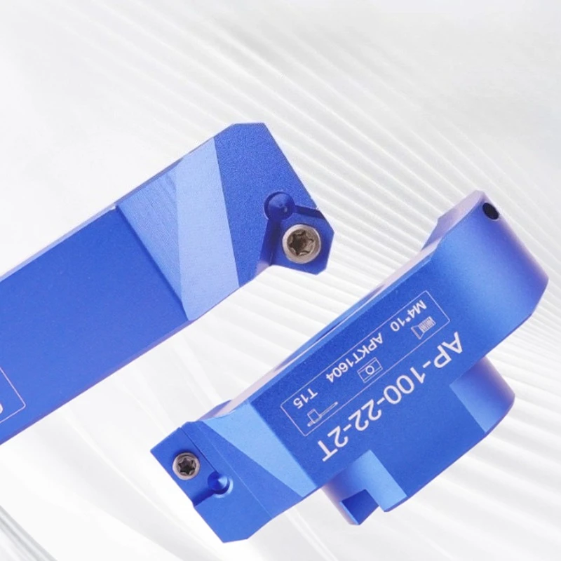 

90 ° 45 ° KM12 400R AP1604 Фрезы Инструменты Прямоугольный двусторонний мостовой тип фрезы из алюминиевого сплава Режущая головка