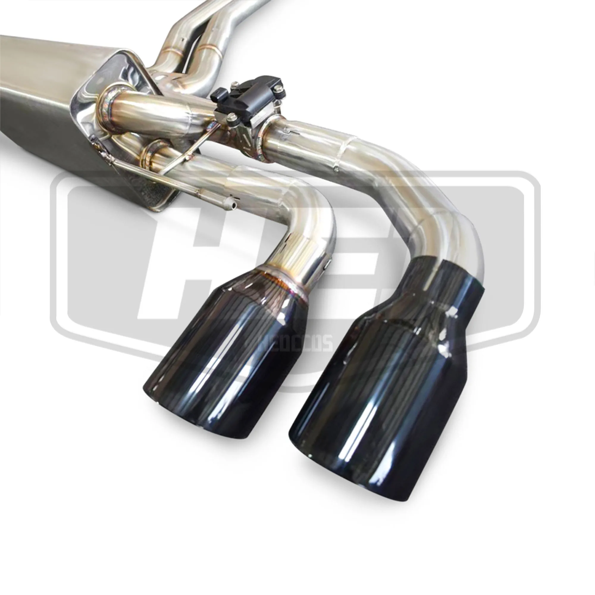 HEO الفولاذ المقاوم للصدأ نظام العادم صمام Catback لبورشه كايين كوبيه 9Y0 3.0T مع أجزاء أنابيب تحول السيارات عالية الجودة #6